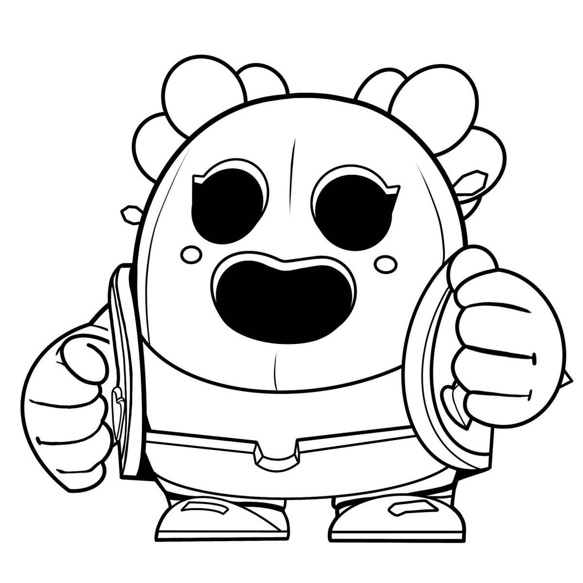 Spike pablo's adorable coloring book