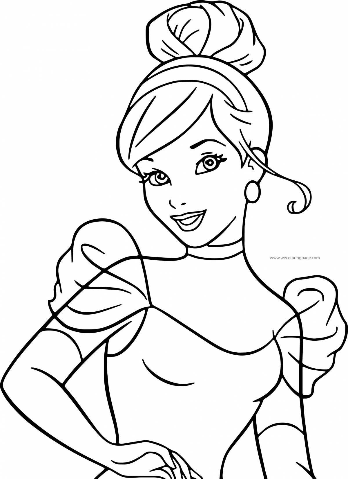 Amazing princess face painting