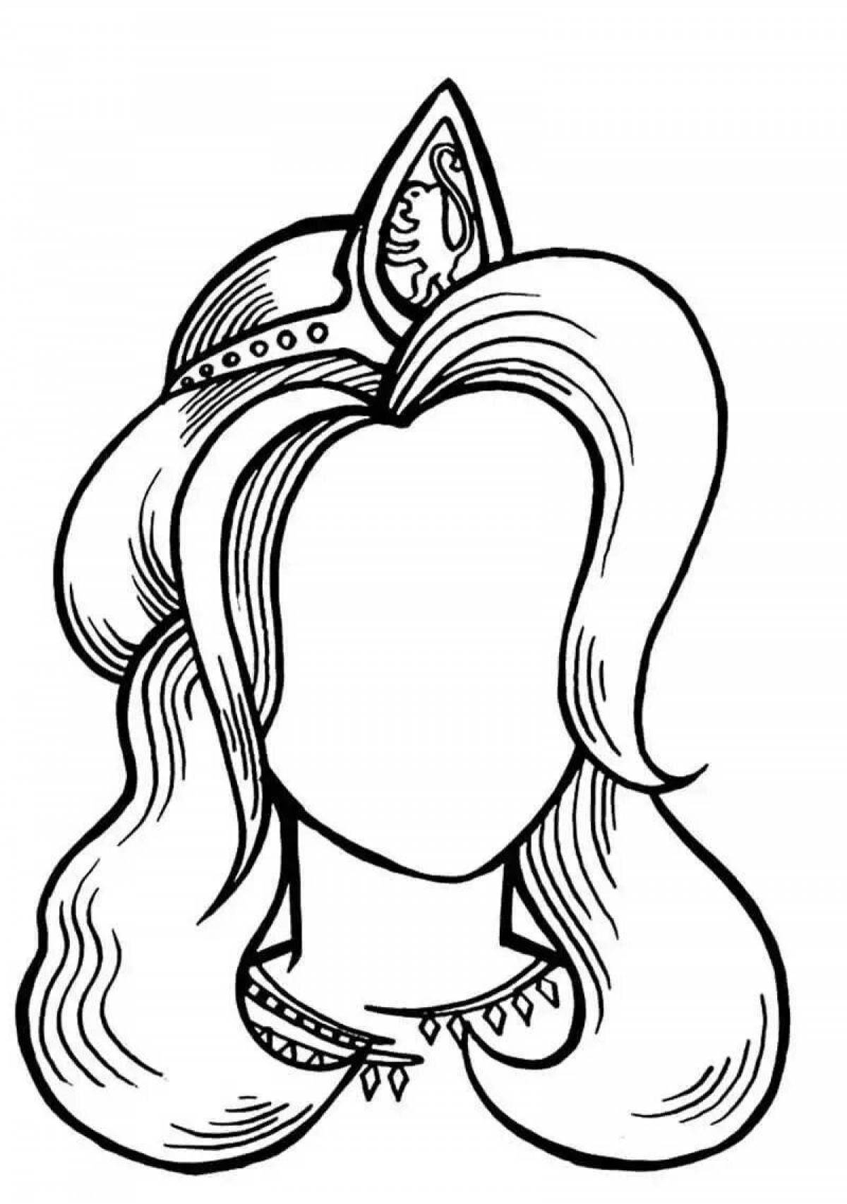 Princess live face painting