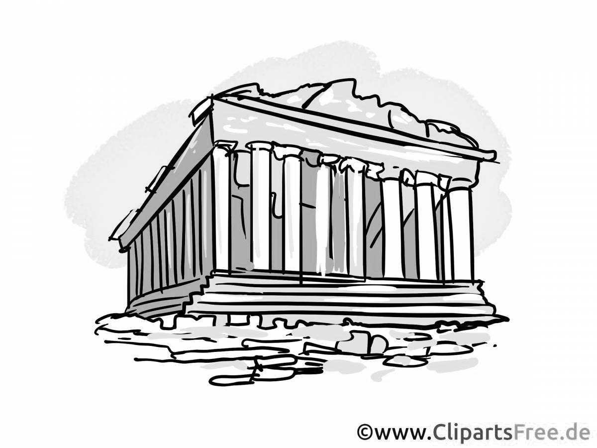 Ancient Greek temple #3
