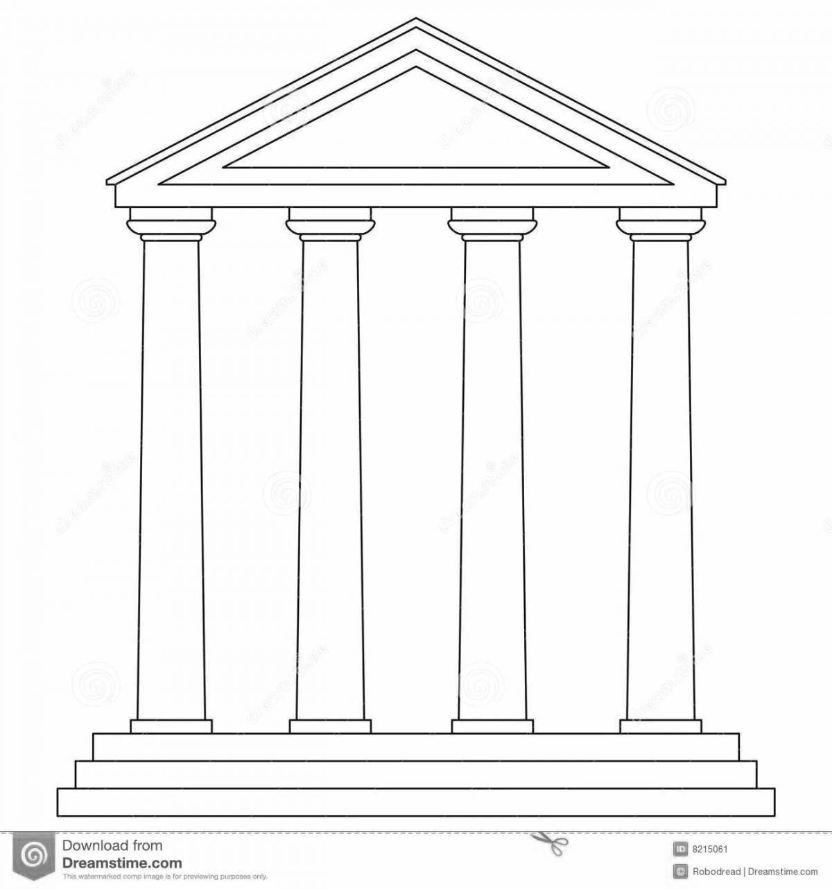 Ancient Greek Temple #4