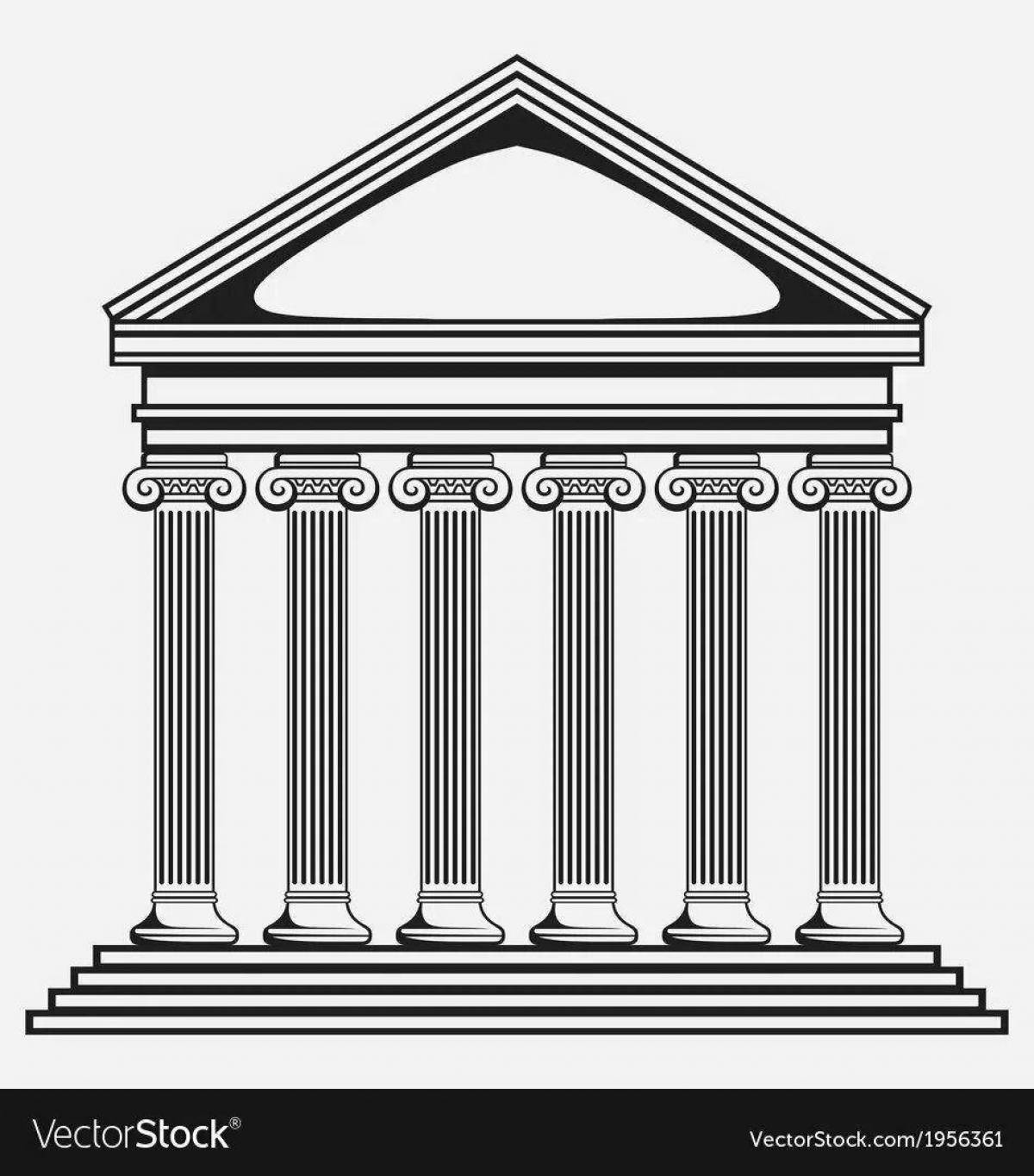 Ancient Greek Temple #6