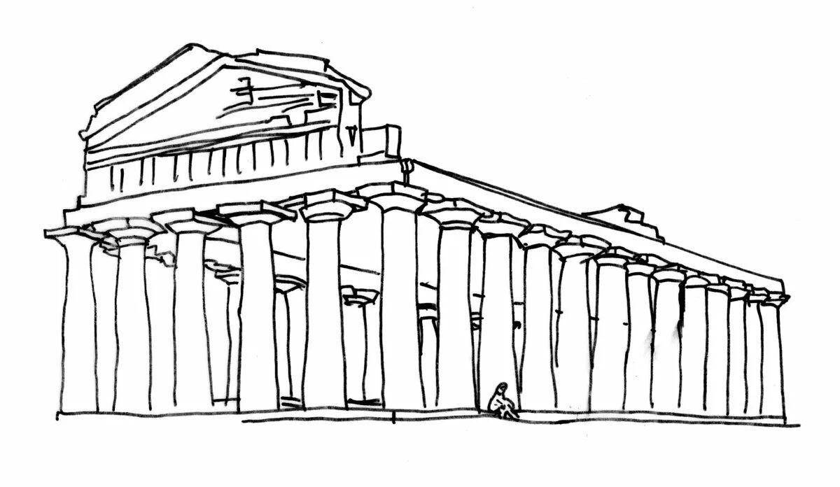 Ancient Greek Temple #9