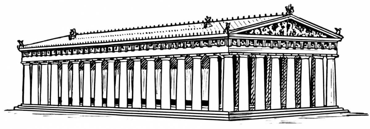 Храм древнегреческий #10