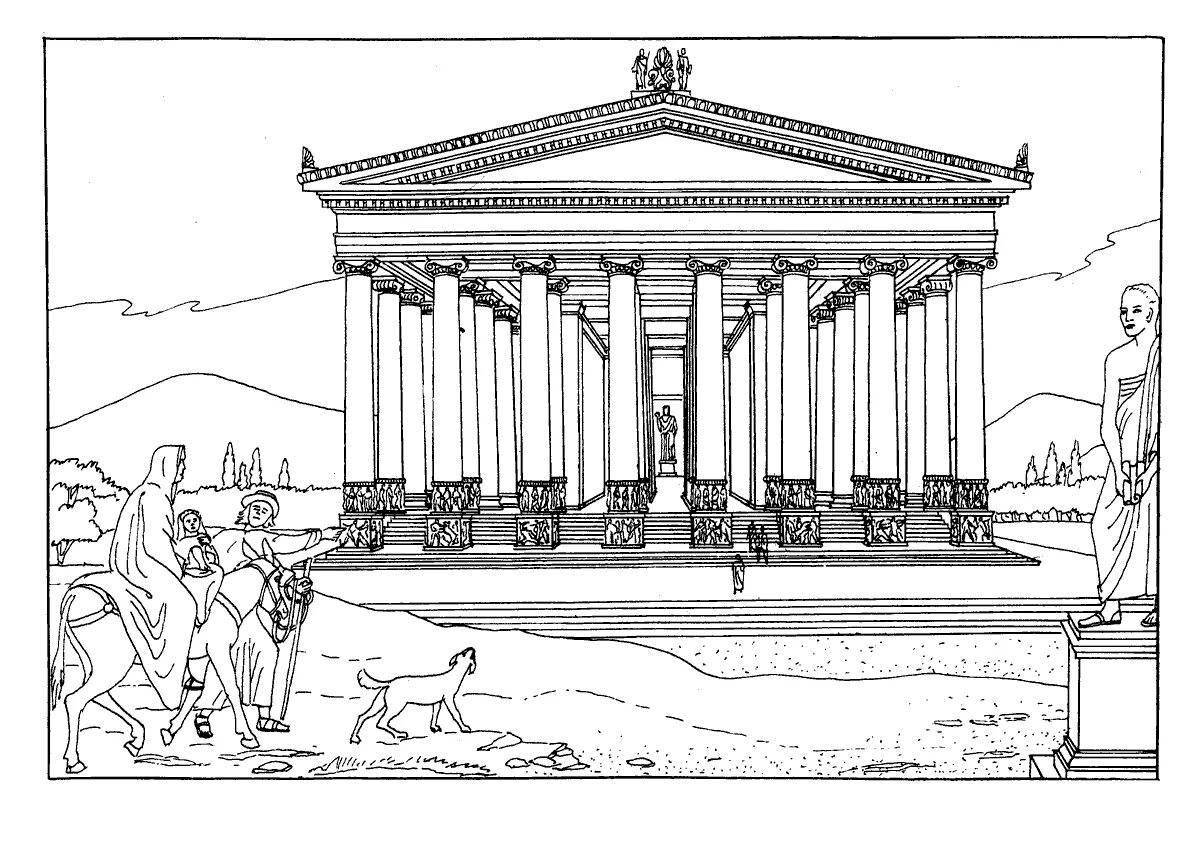 Ancient Greek temple #16