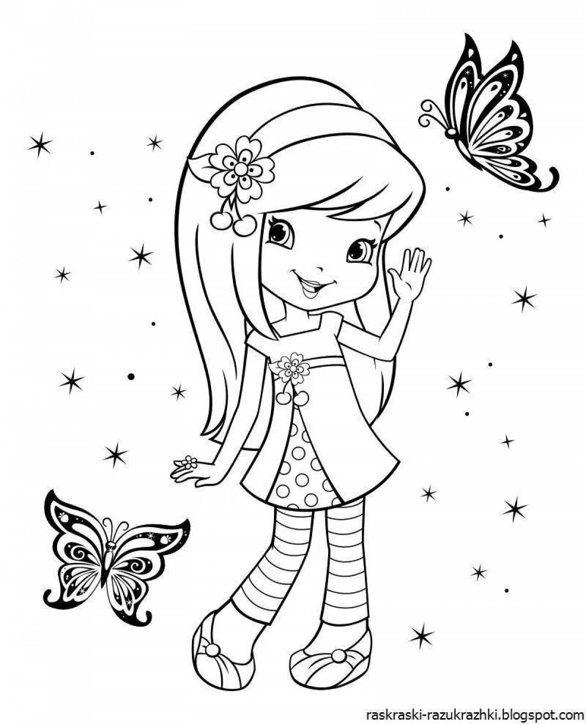 Coloring pages for girls 