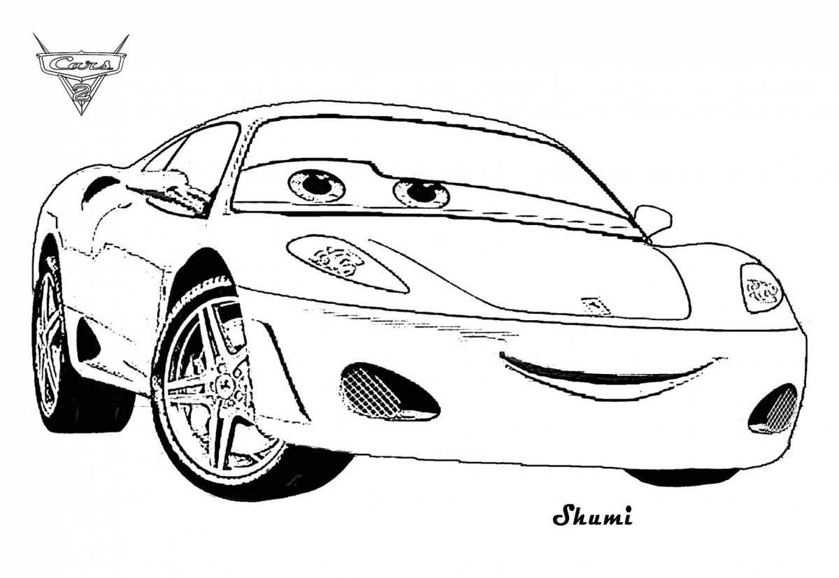 Coloring bright cars 2