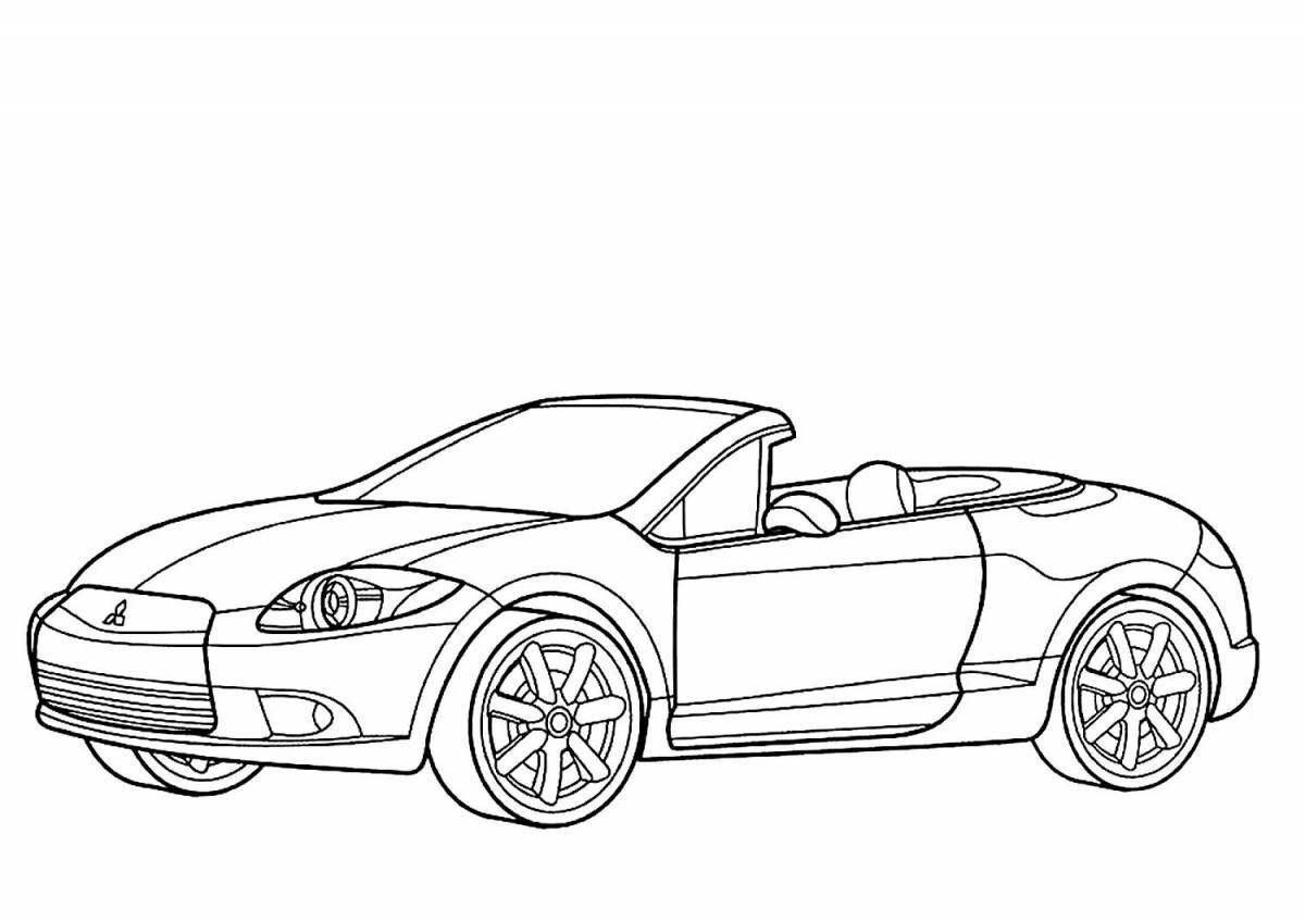 Coloring art convertible