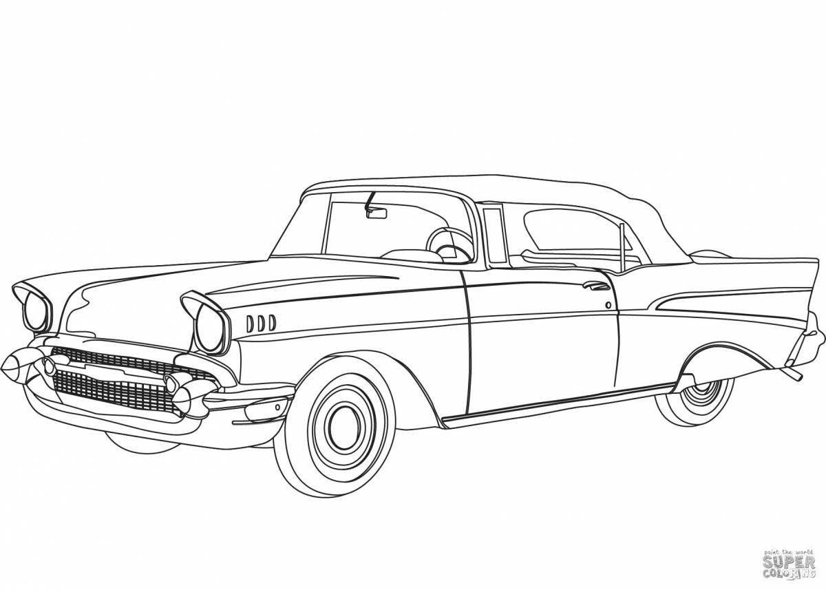 Great limousine coloring book