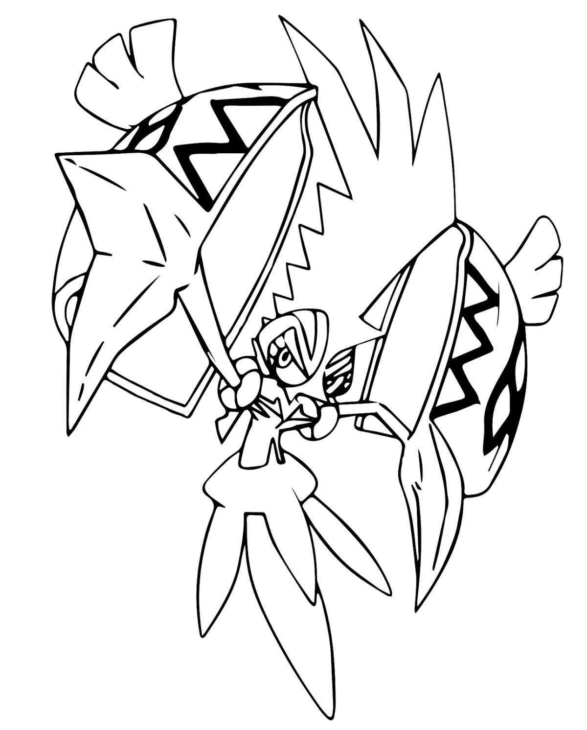 Attractive pokemon coloring pages