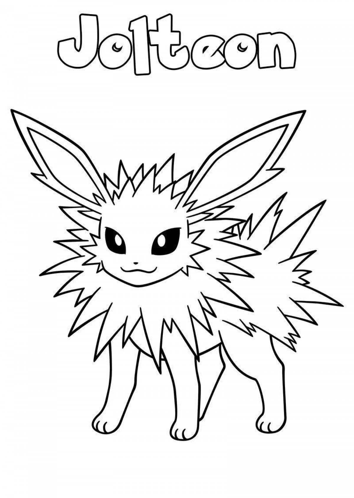 Live pokemon coloring pages