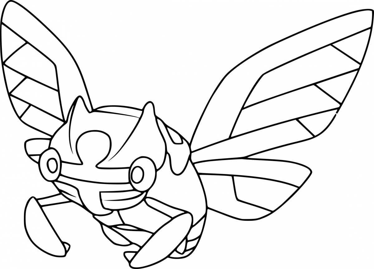 Fun coloring pages with pokemon