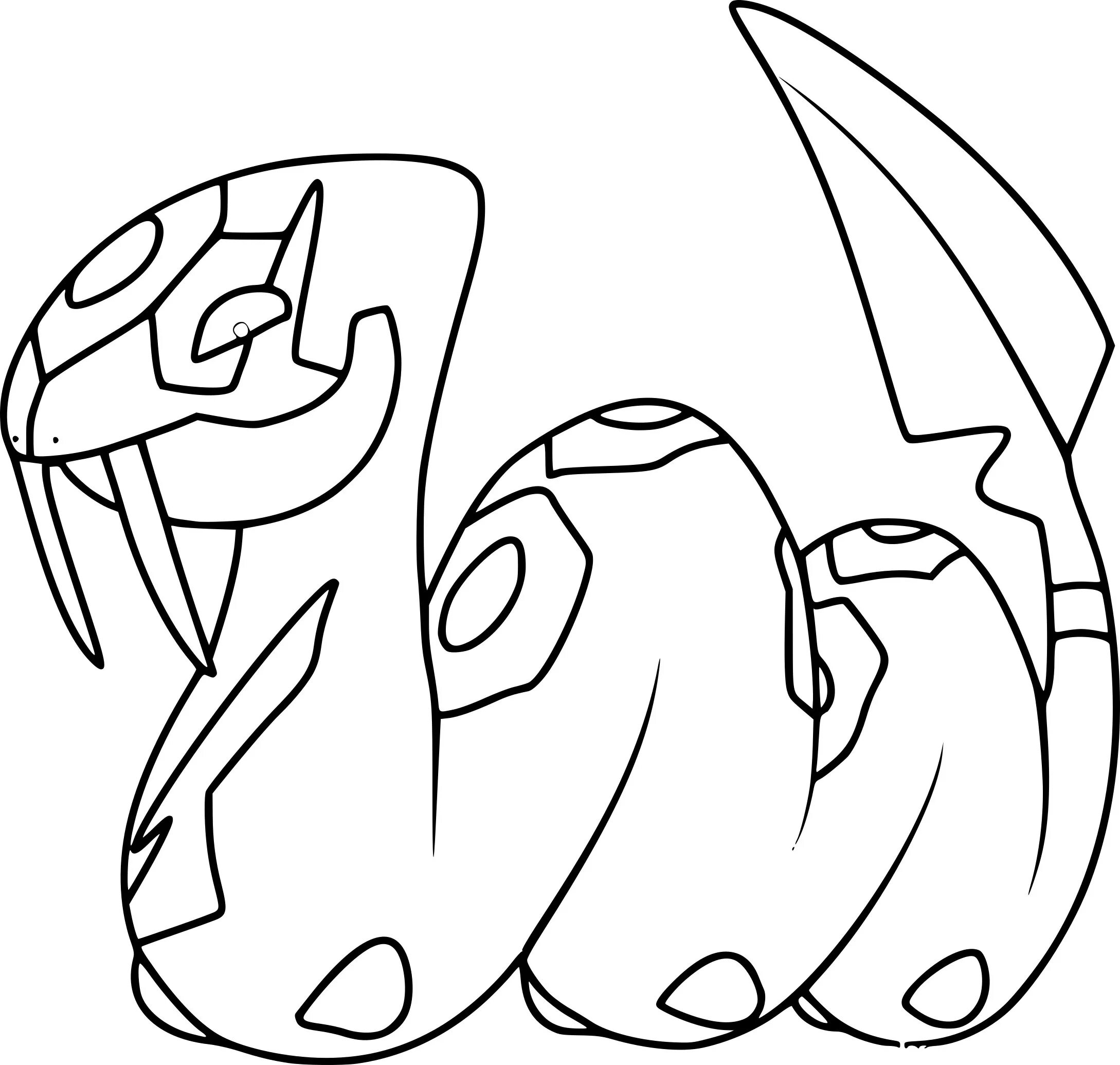 Ammo Pokemon Coloring Pages