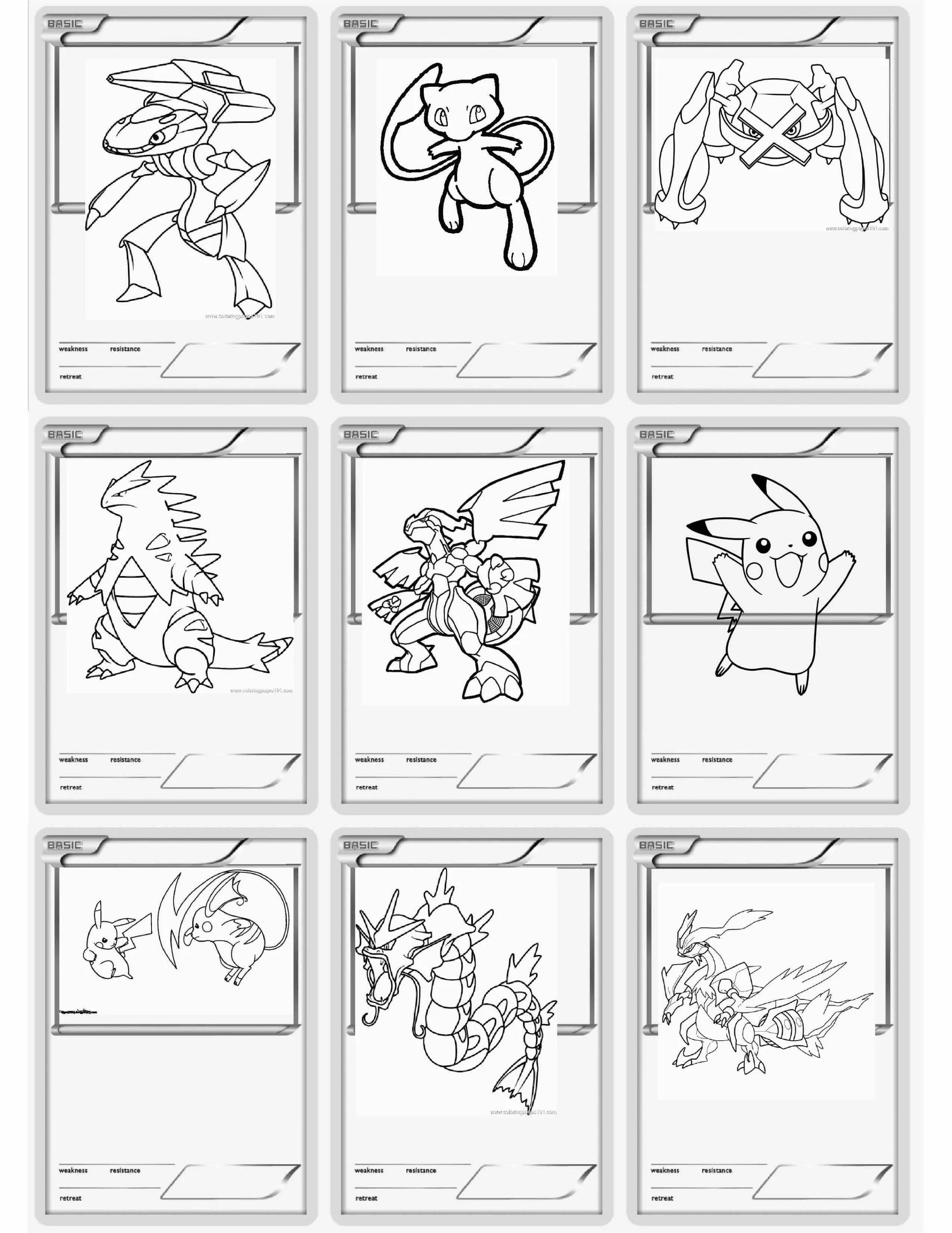 Intricate pokemon coloring pages