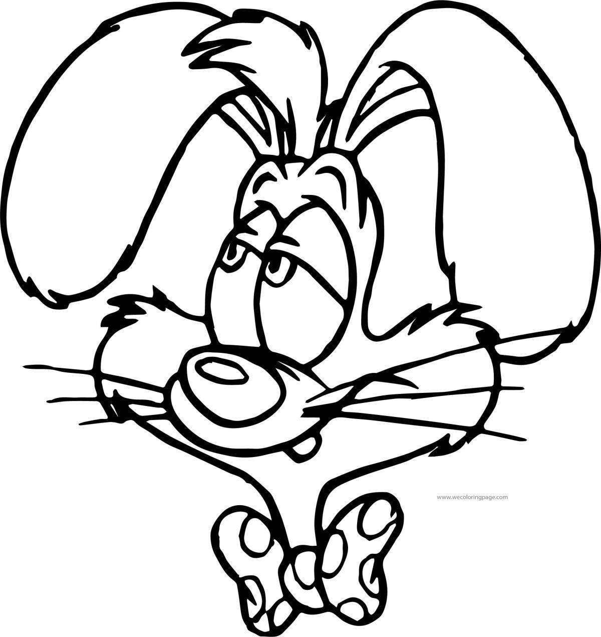 Great roger rabbit coloring book
