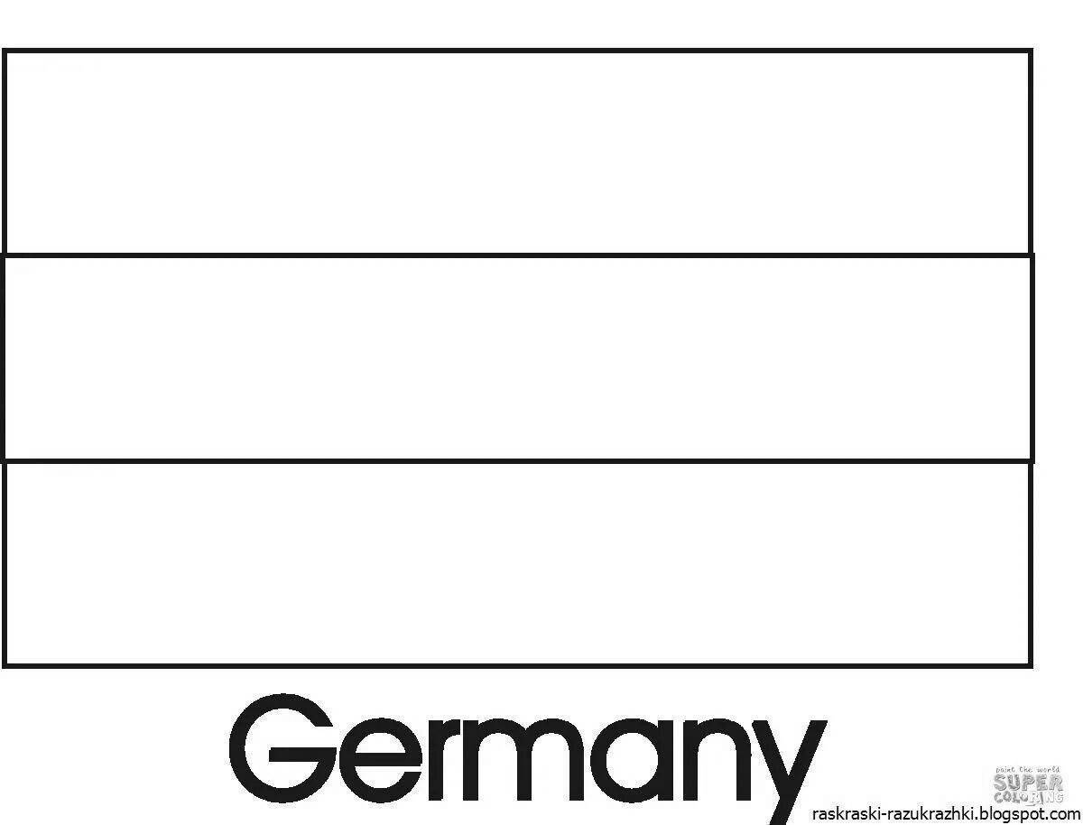 Флаг раскраска. Флаг Германии раскраска. Флаг Германии раскраска для детей. Разукрасить флаг Германии.