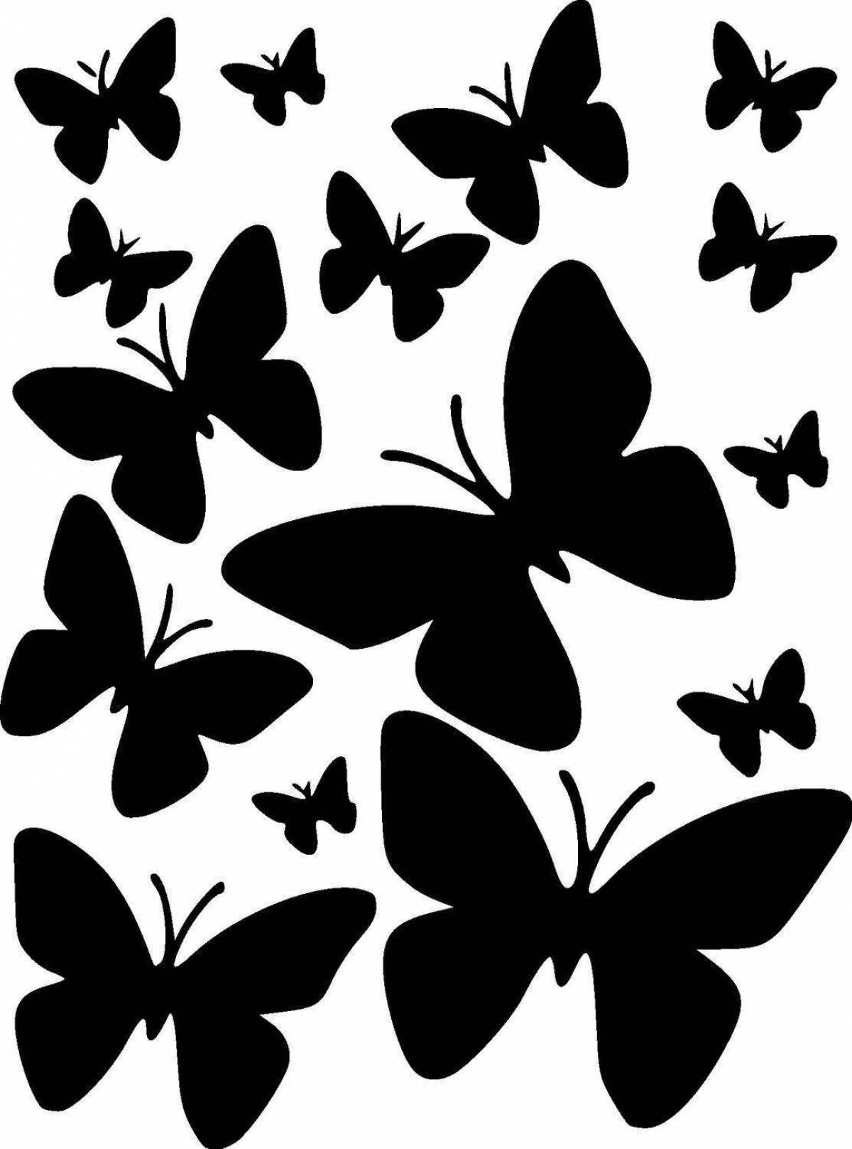 Распечатки бабочек черно. Трафареты бабочки. Трафарет бабочки на стену. Трафареты бабочек для декора. Шаблон бабочки.