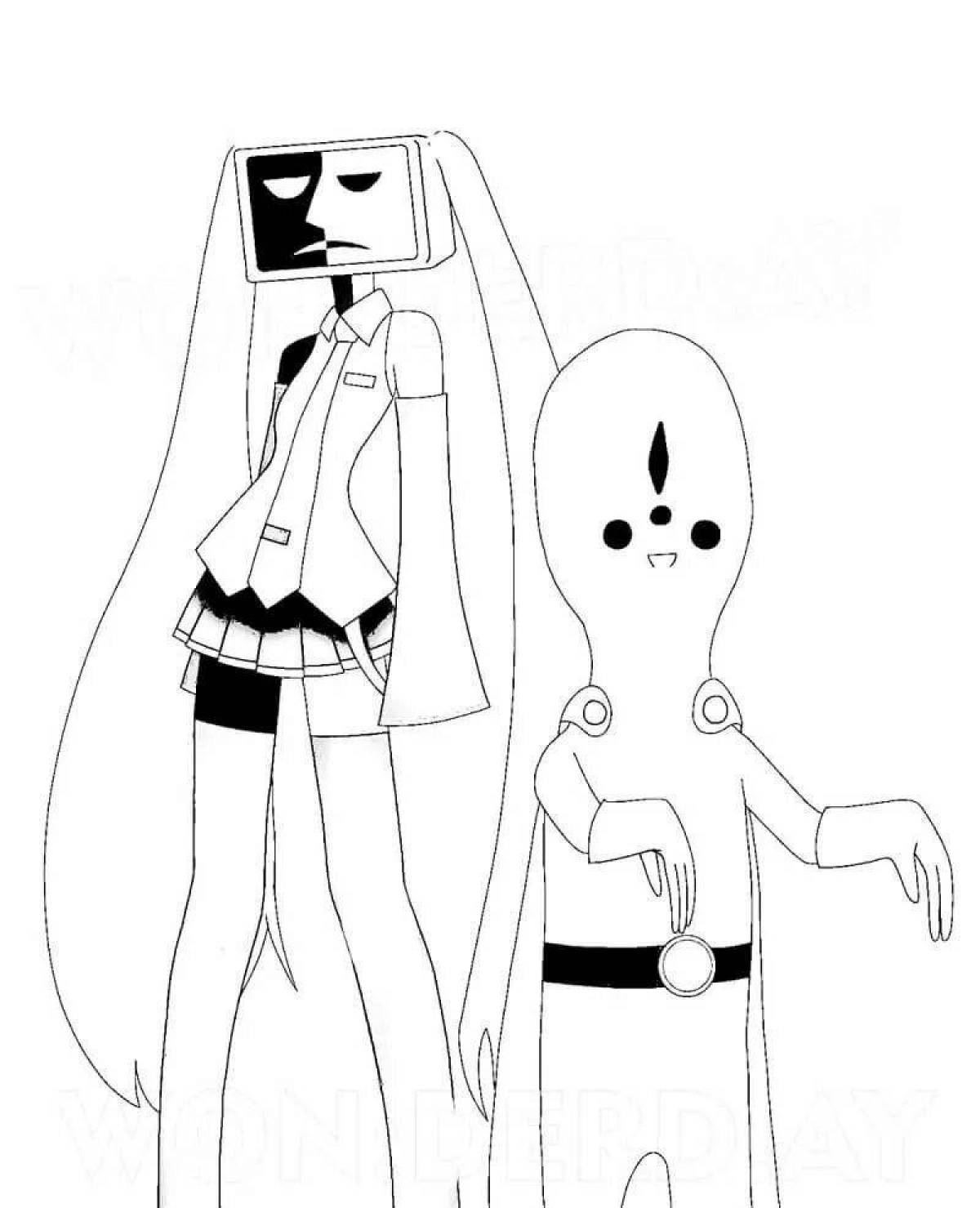 Color-vibrant asip fund coloring page