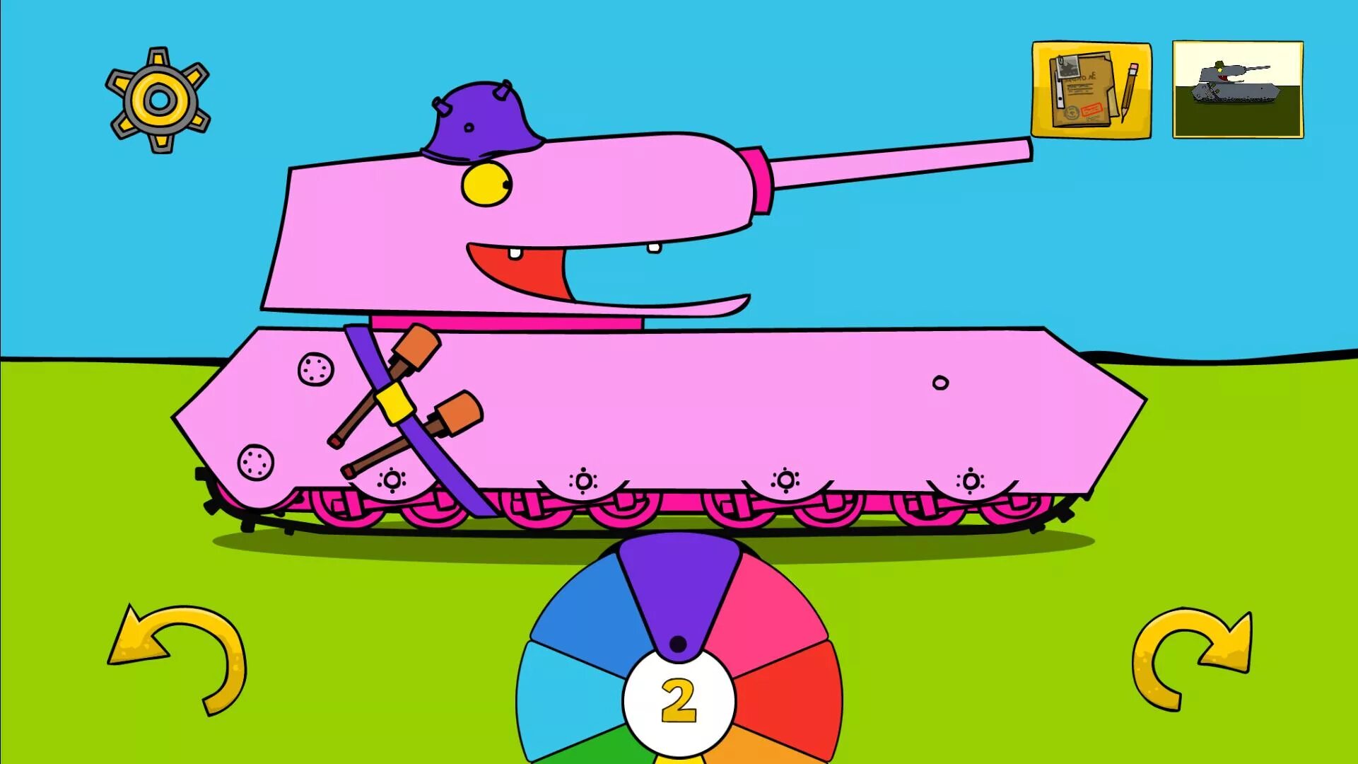 Wonderful tanks ranzar coloring