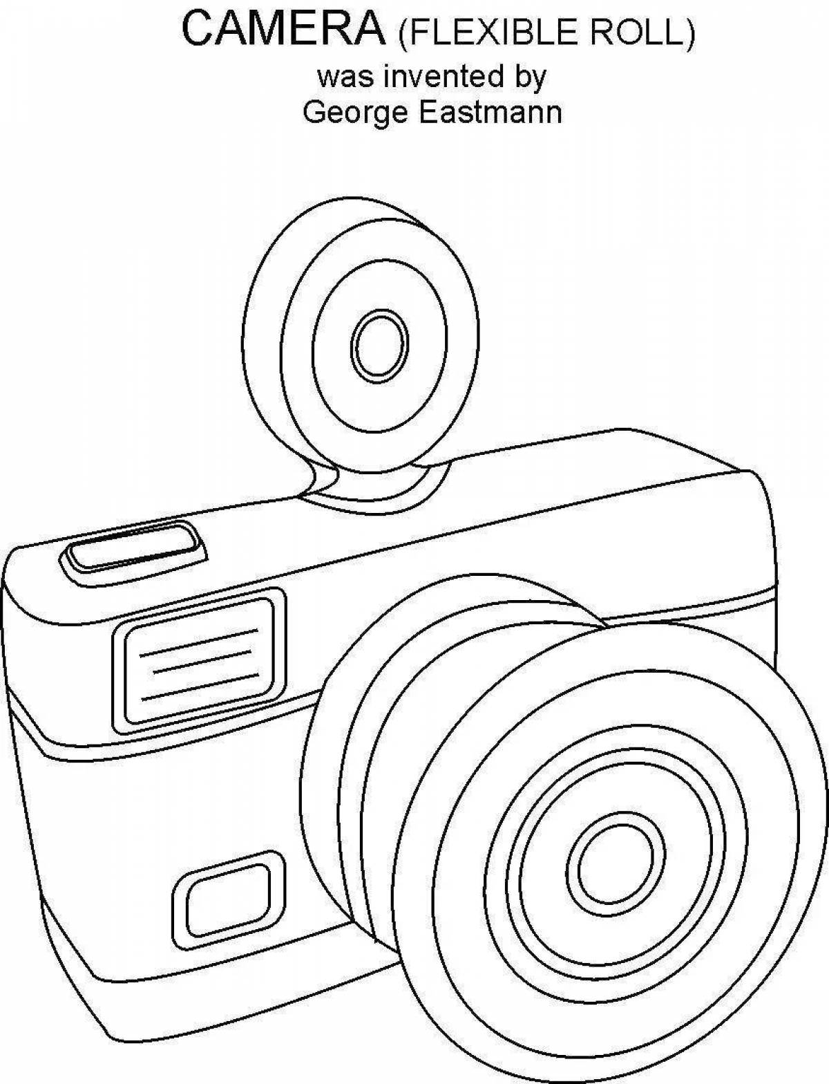 Grand coloring page photo automatic
