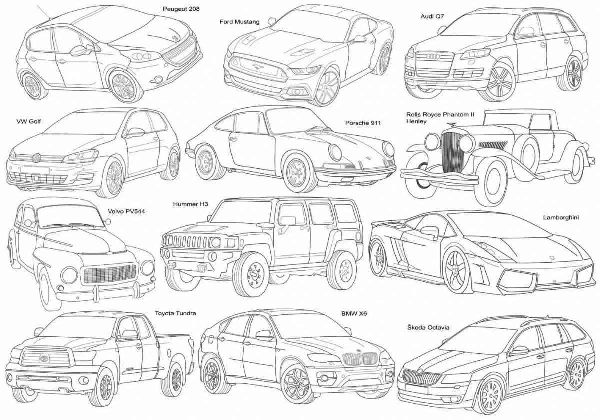 Great volvo xc90 coloring book