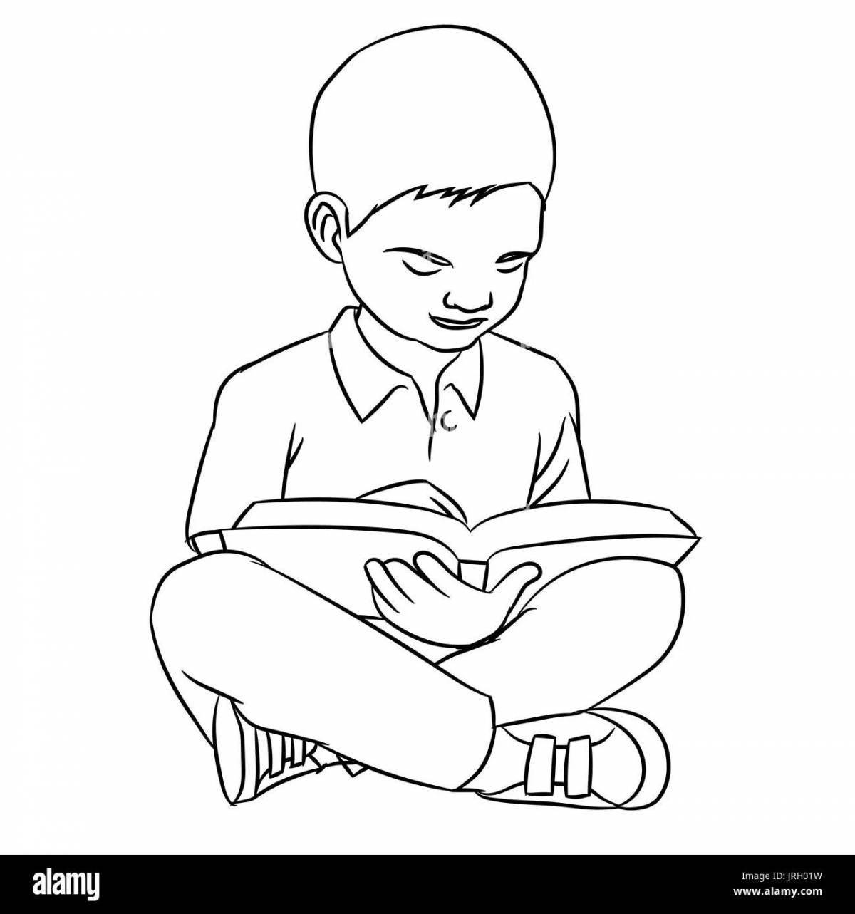 Diligent children read books