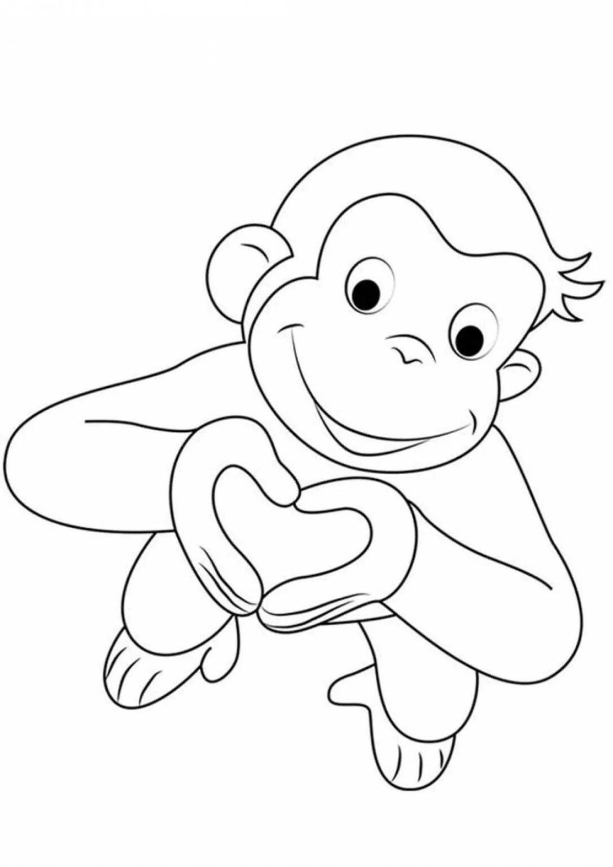 Шимпанзе для детей #10