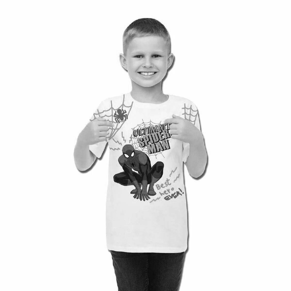 Fun coloring t-shirt