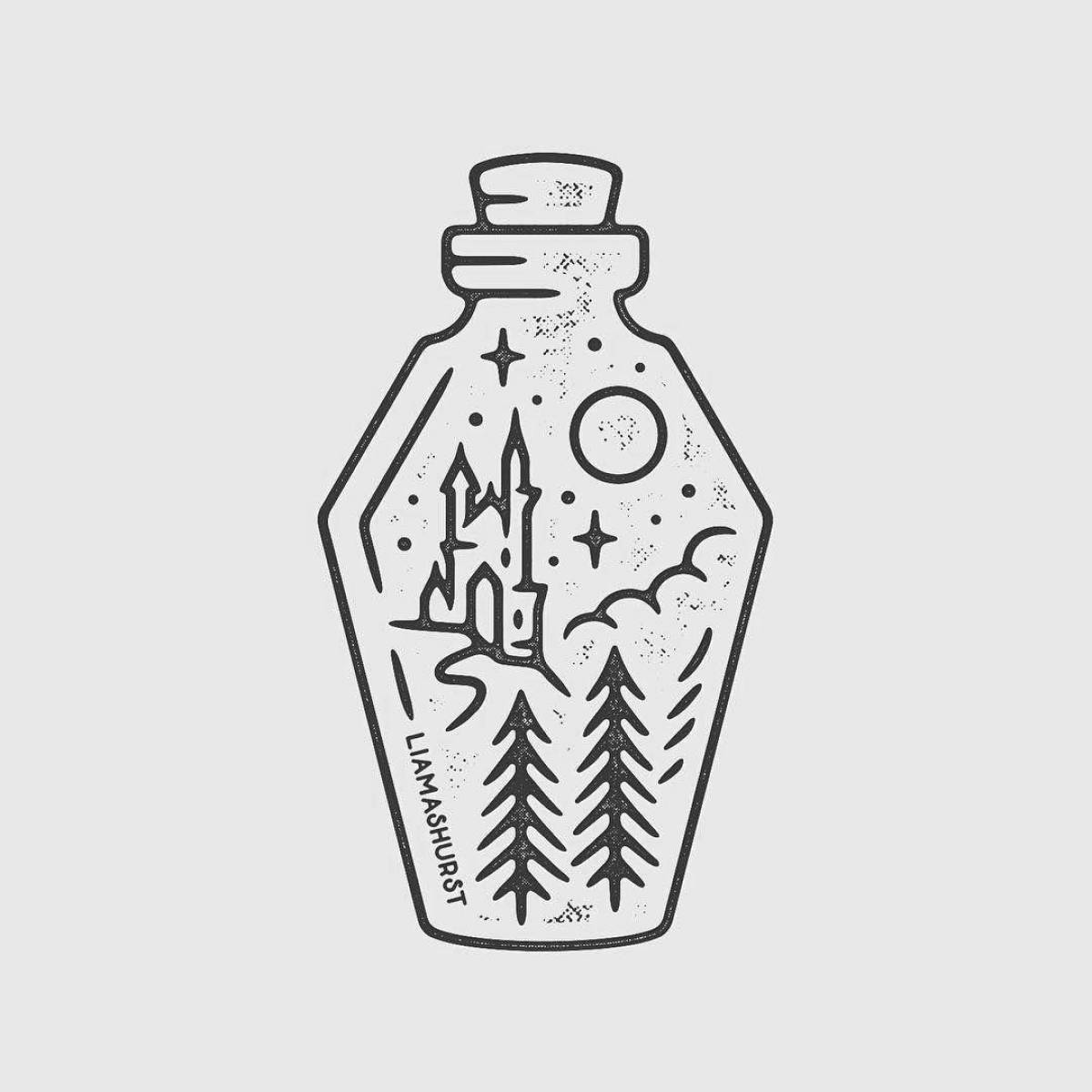 Potion in a bottle #5
