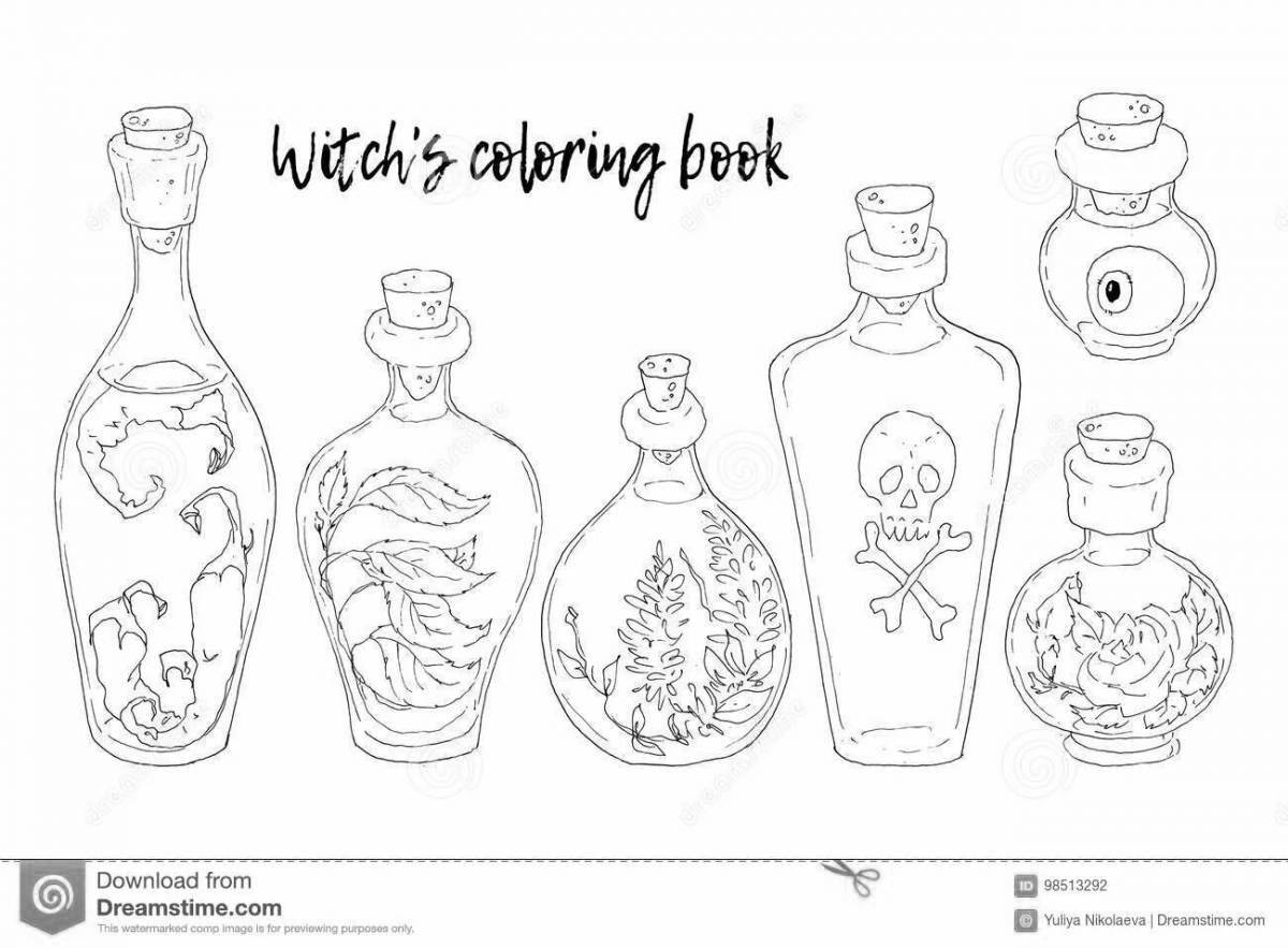 Potion in a bottle #7