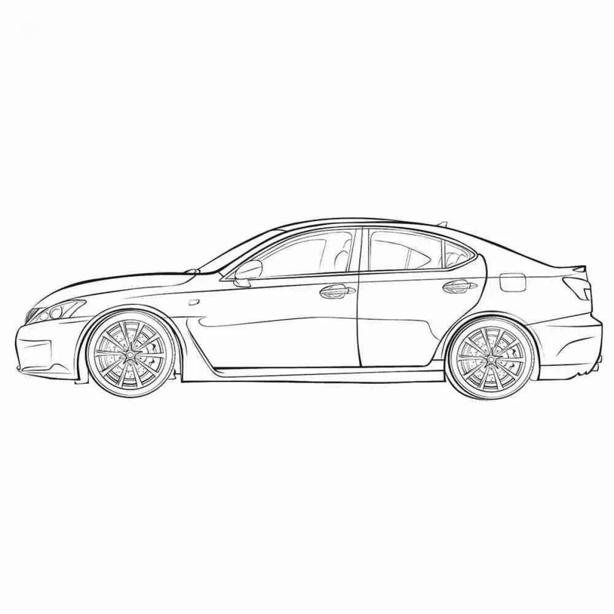 Lexus bright coloring book for kids