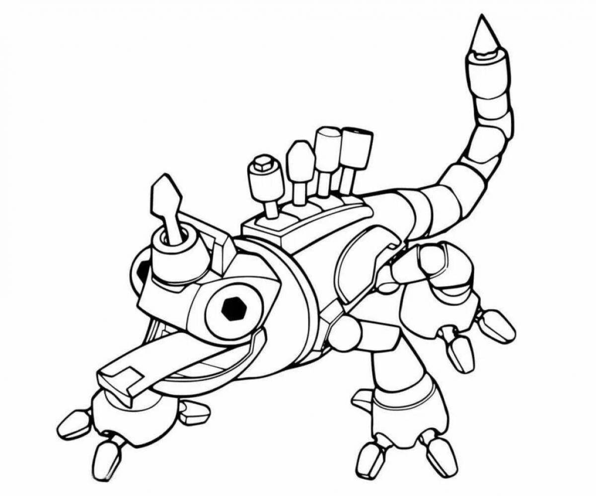 Geomeca adorable coloring book for kids