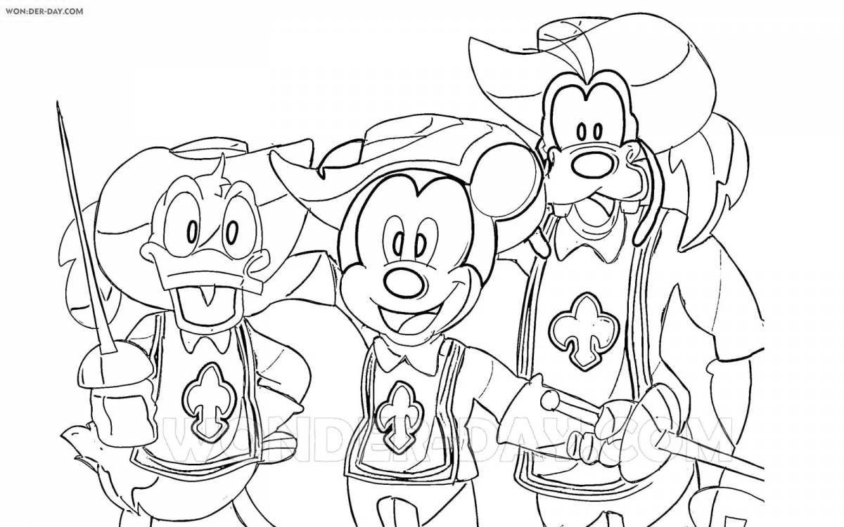 Playful coloring Mighty Mouse 1942