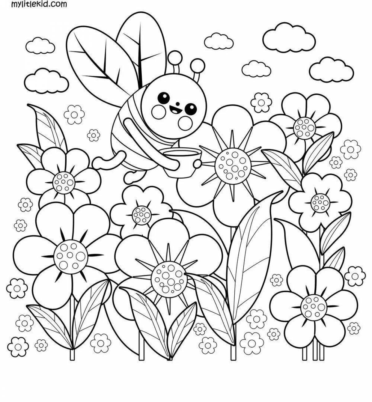 Fun coloring book for kids