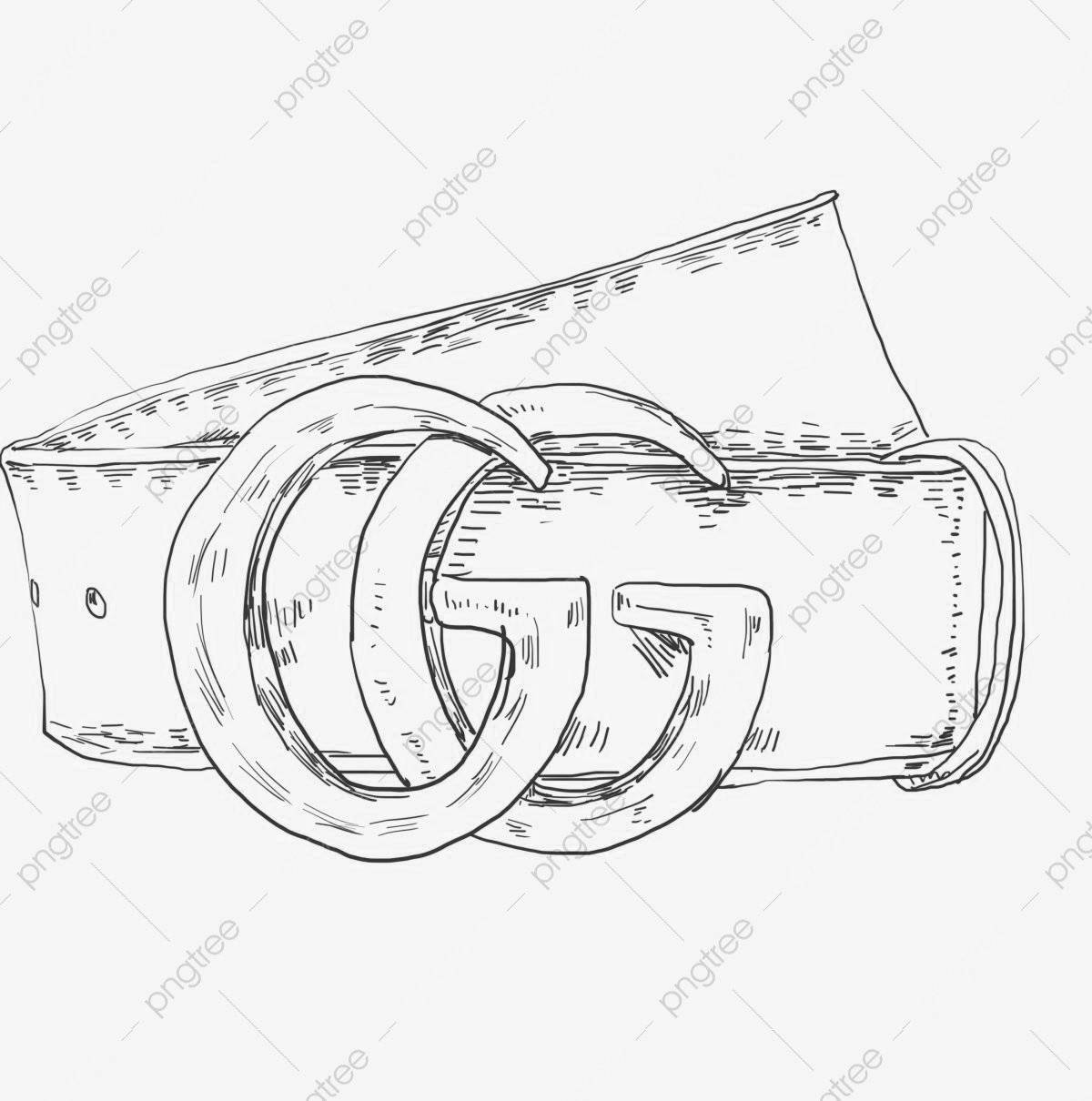 Amazing coloring page of student belt