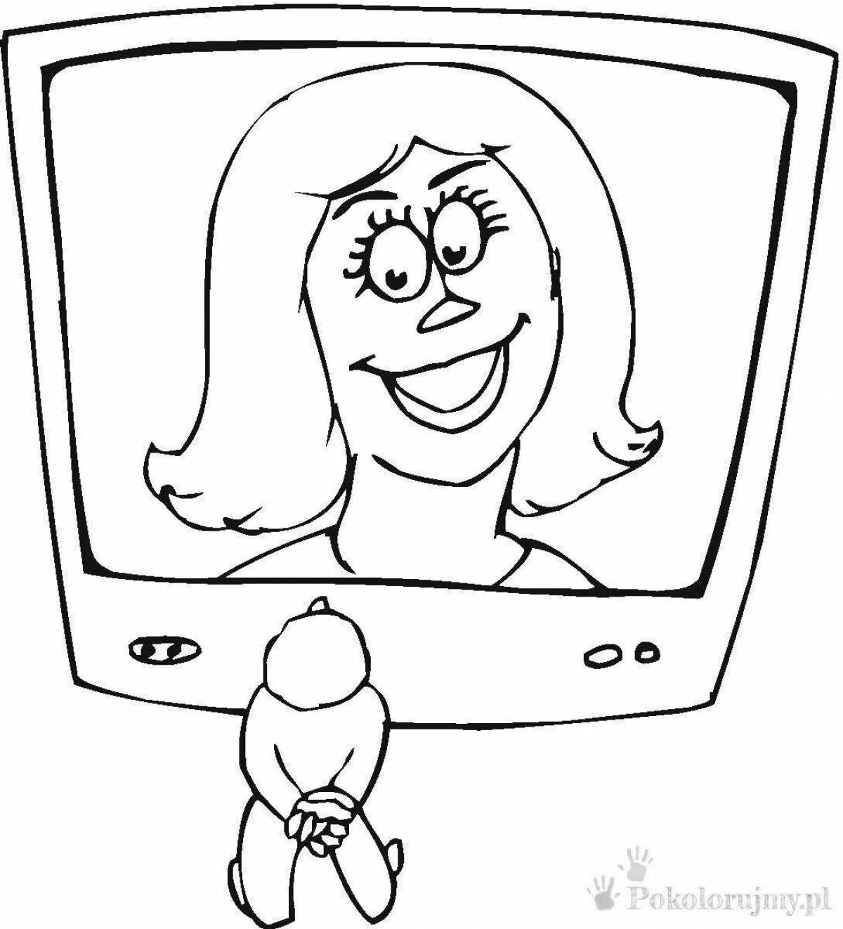 Photo Colourful coloring for children