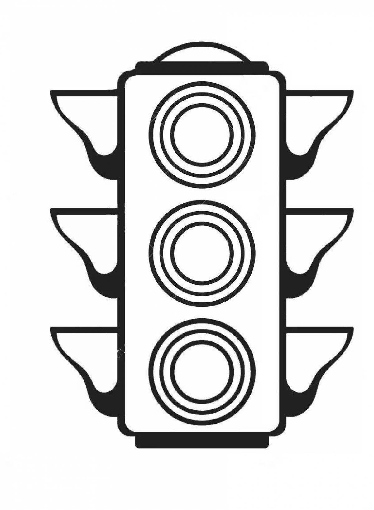 Шикарный светофор для пешеходов