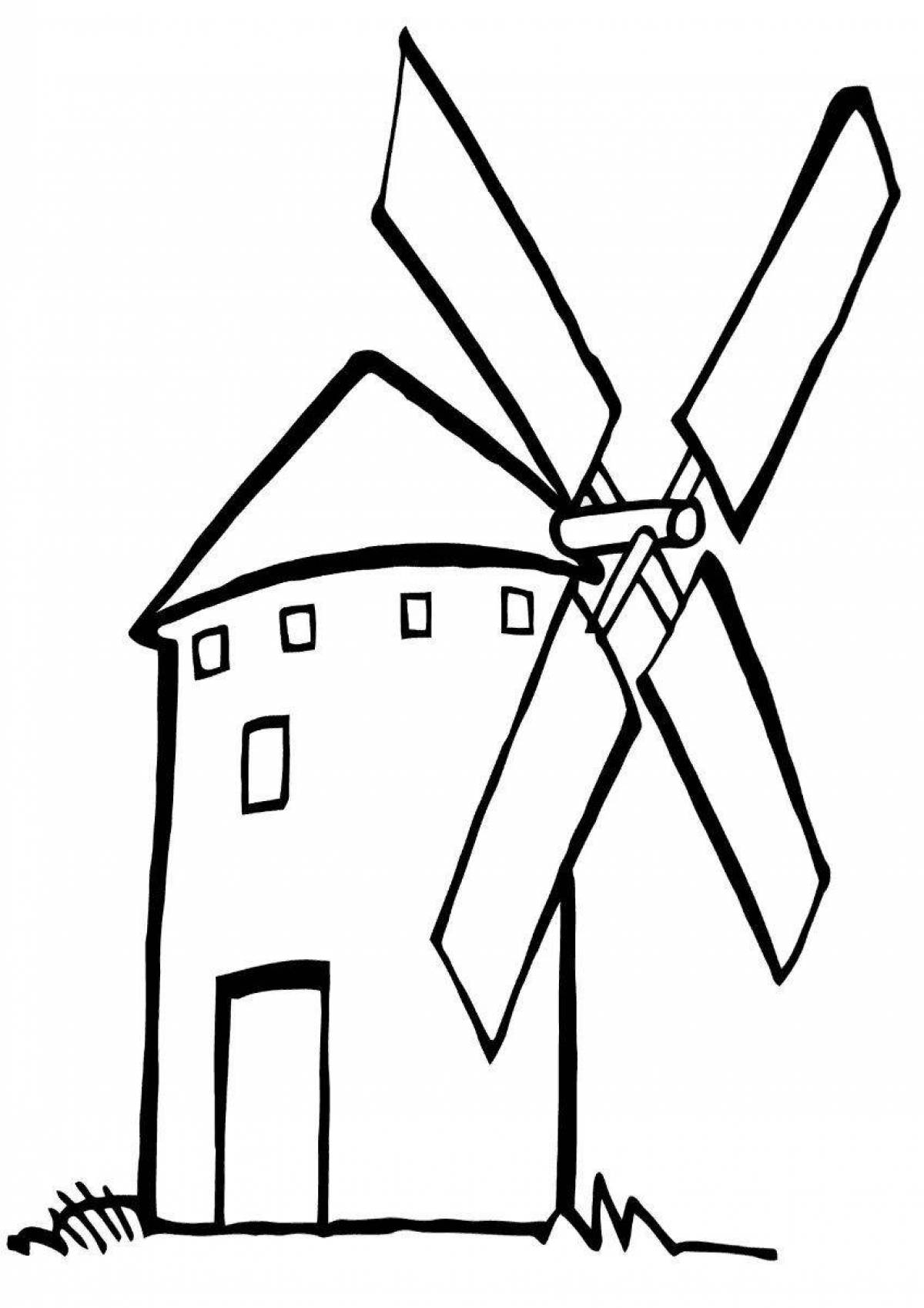 Children's windmill #4