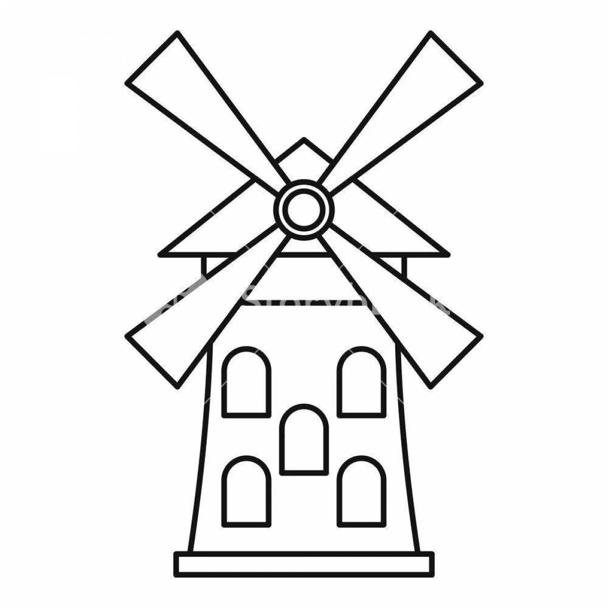 Children's windmill #5