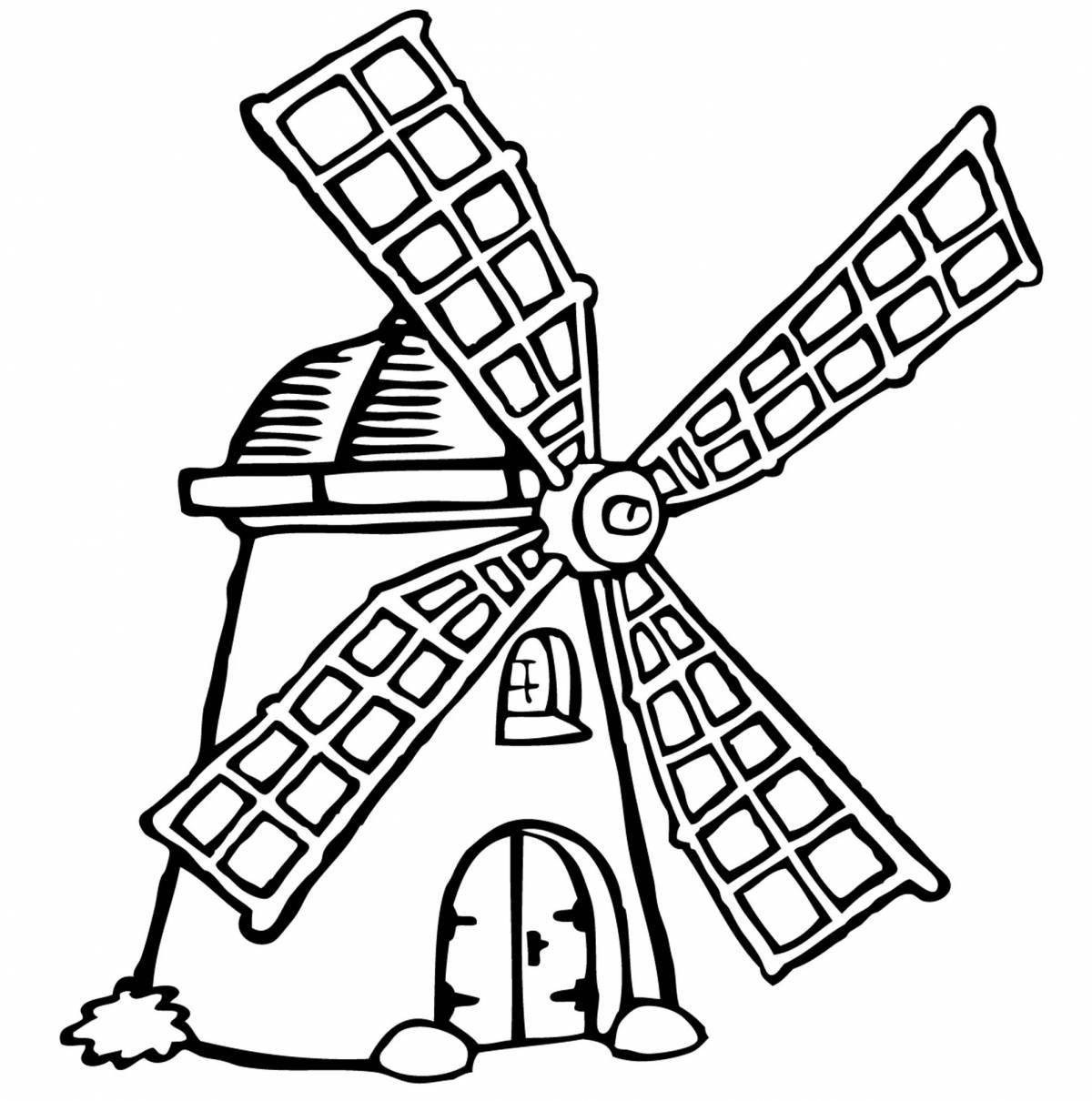 Children's windmill #6