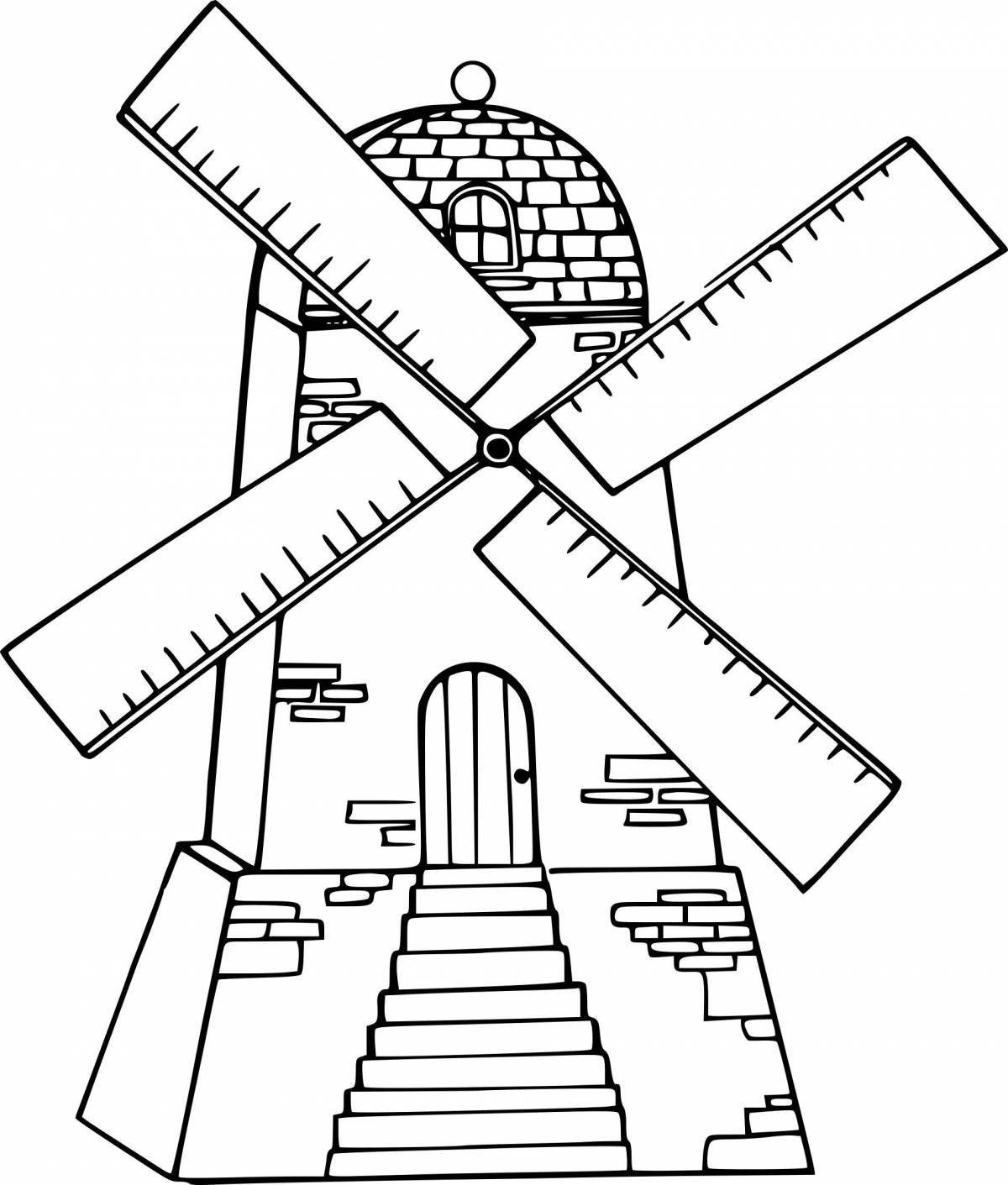 Children's windmill #10