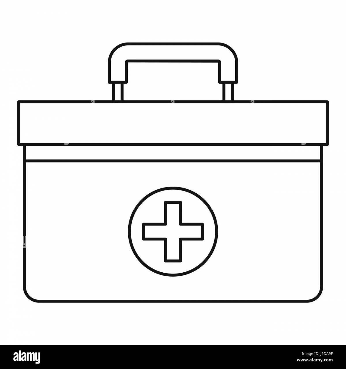 Magic pharmacy coloring book