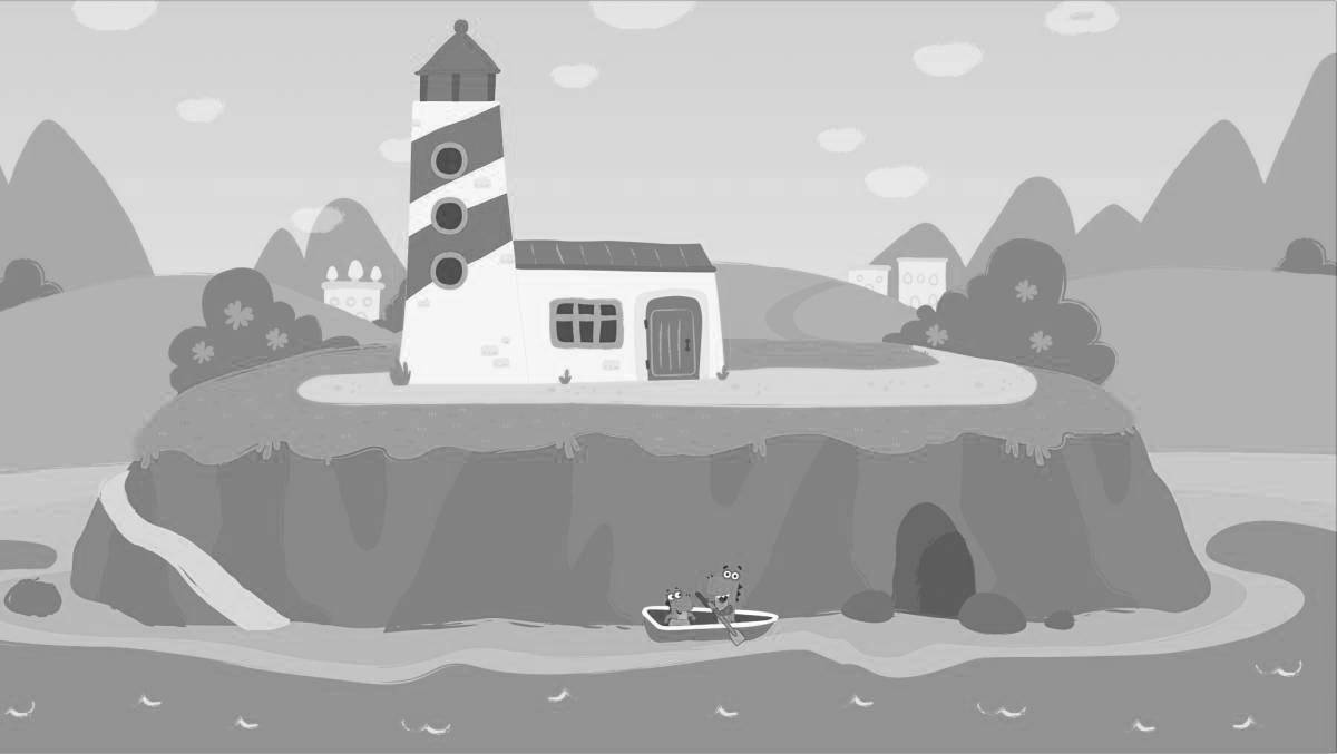 Bright coloring zavriki learn en