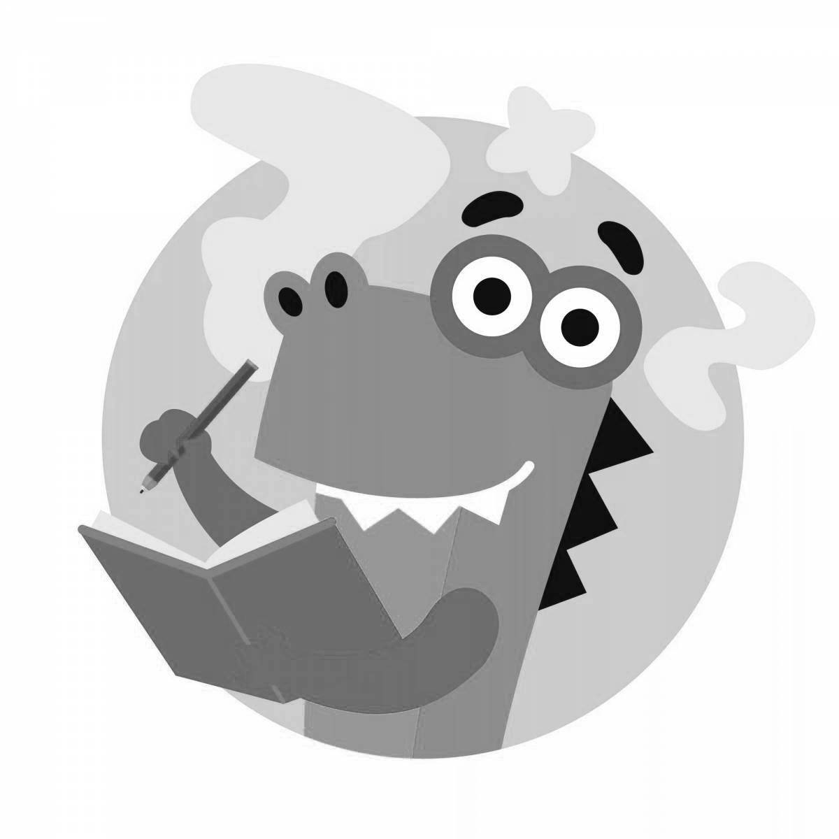 Bright coloring zavriki learn en