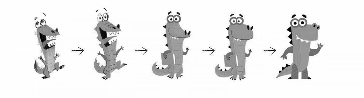 Attractive Zavriki coloring learn en