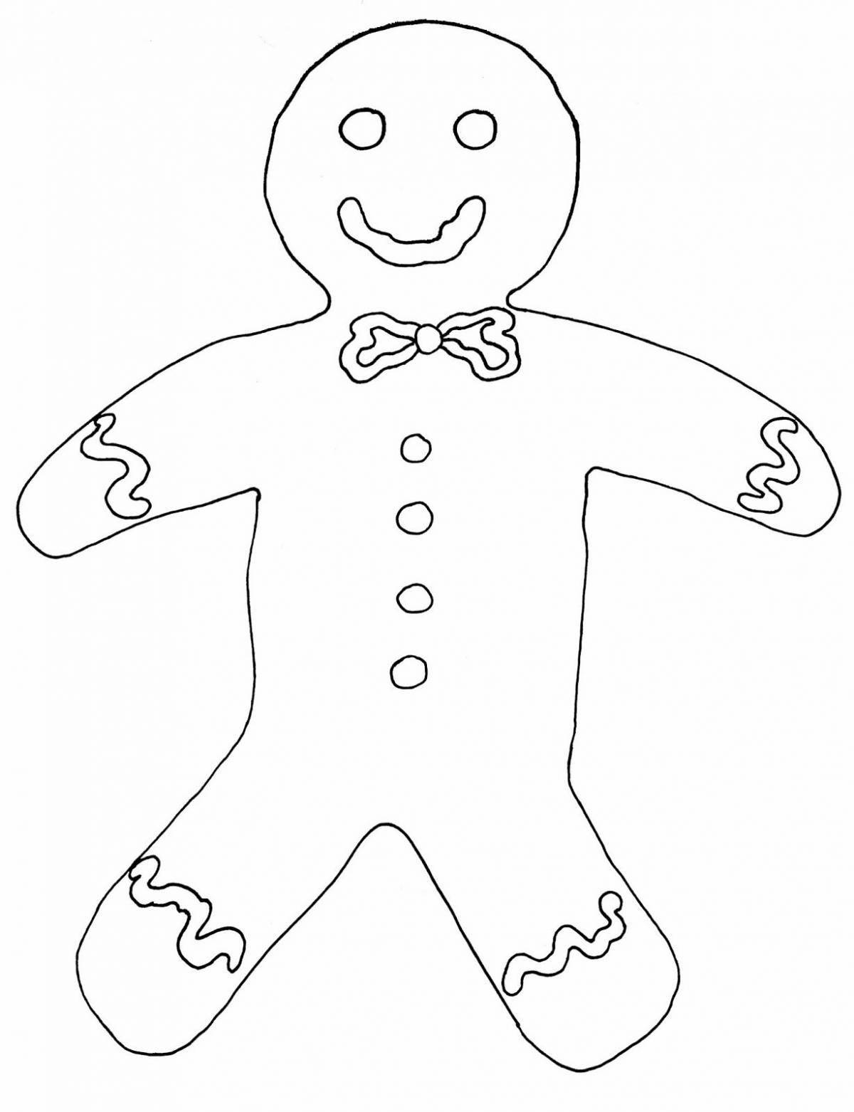 Adorable Shrek Cookie Coloring Page