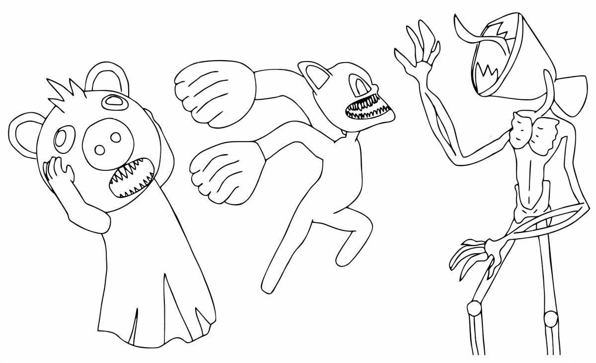 Photo Trevor henderson creations bright coloring