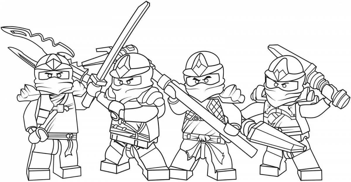 Color-frenzy coloring page for boys 8