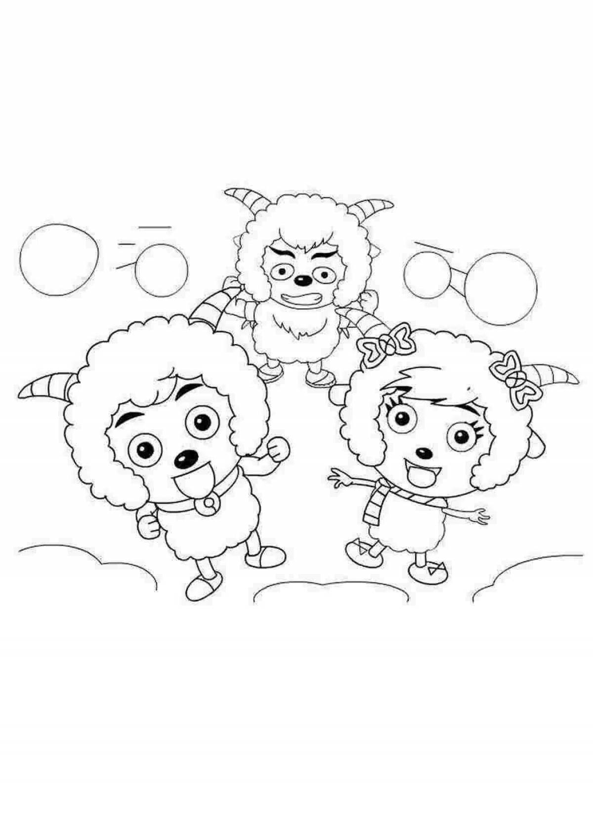 Radiant good and evil coloring pages