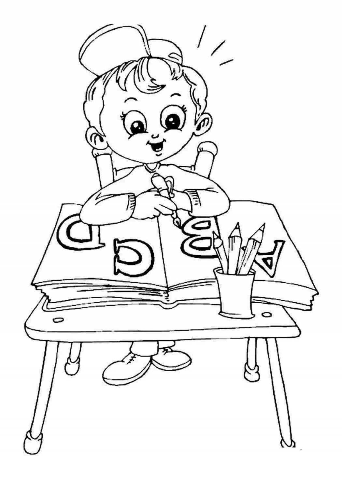 Students at school #14